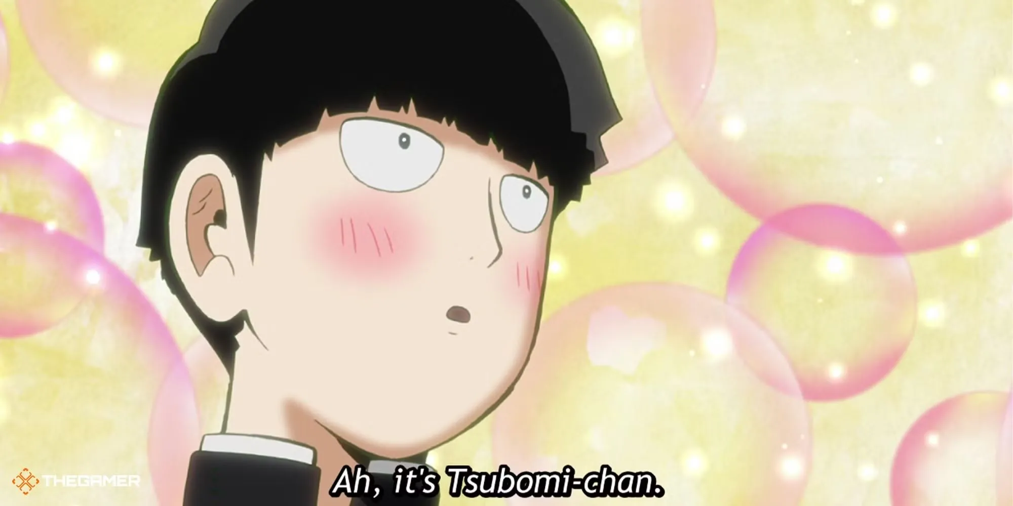 Shigeo &quot;Mob&quot; Kageyama trong Mob Psycho 100, thể hiện cuộc chiến nội tâm giữa sức mạnh tâm linh và mong muốn sống một cuộc sống bình thường.