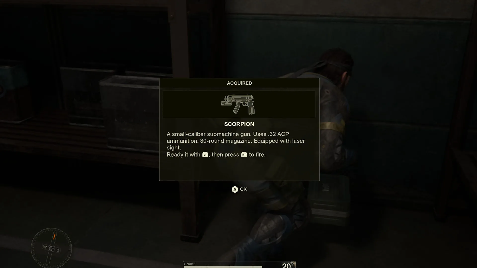 Snake đứng trước cánh cửa bị khóa trong Groznyj Grad Weapons Lab, cần tần số để mở