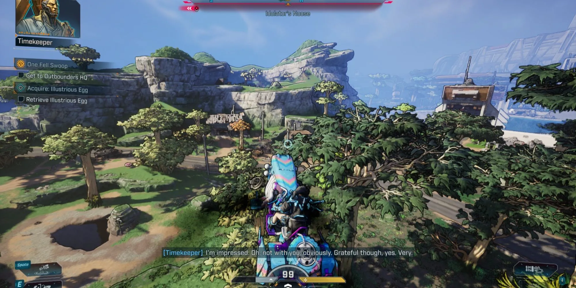 Vault Hunter sử dụng khả năng di chuyển mới trong thế giới mở của Borderlands 4