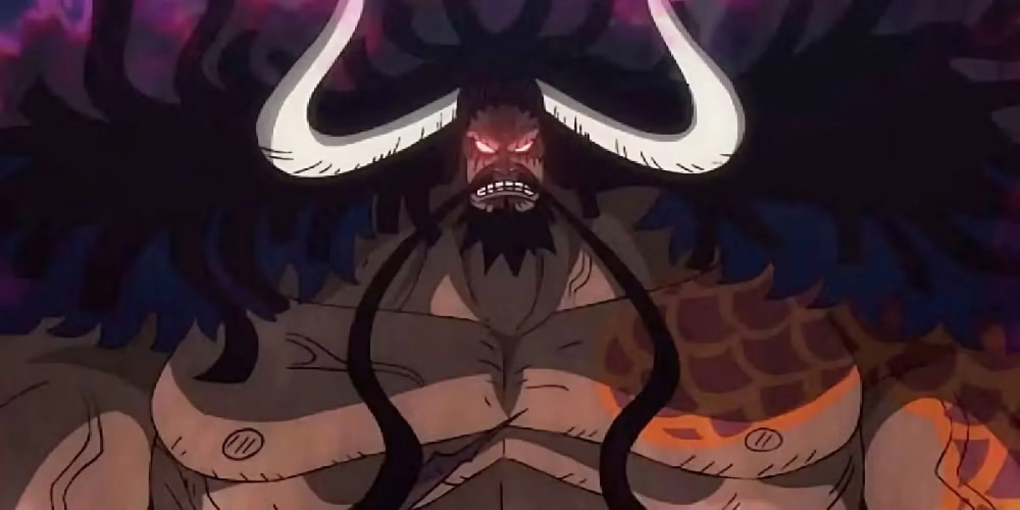 Vua Hỏa Hoạn King, một trong Tam Tai của Băng Bách Thú Kaido trong thế giới One Piece